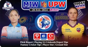 MIW vs UPW Today Match Pridiction